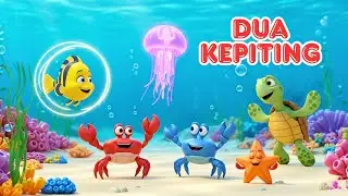 🦀DUA KEPITING DI LAUT BIRU - LAGU ANAK EDUKATIF TENTANG HEWAN LAUT | NADA SI KECIL