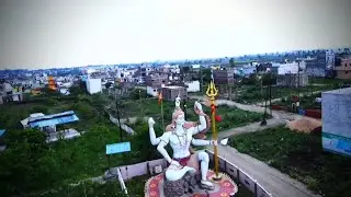 gajju pipaliya har har Mahadev #mera bhola he bhandari #Mandideep #Bhojpur Mandir #drone ki video