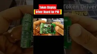 Token Display Driver for P10 LED Board. #shorts