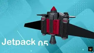 3D Jetpack Pack Showcase: Unity3D Game-Ready Models for VR & AR