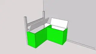 Banquette coffre chambre enfants