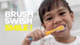 🪥✨ Brush, swish, smile! An interactive tooth-brushing nursery rhyme. Perfect for toddlers.