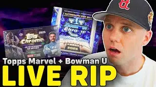 LIVE RIP: BOWMAN U CHROME SAPPHIRE & MARVEL STUDIOS