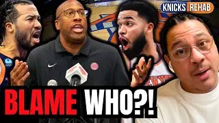 KNICKS BLAME GAME | BIG LOSS TO SPURS