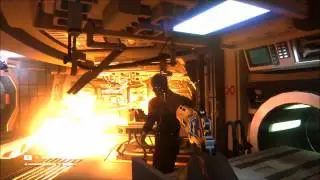 Alien Isolation - Brutal Android Kills, Melee, Revolver, Shotgun, Flame Thrower