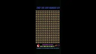 Find the Odd Number 