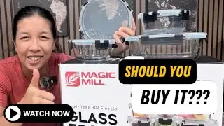 Product Review | Magic Mill Glass Storage Containers | Ultimate 24pc Set with Airtight Locking Lid