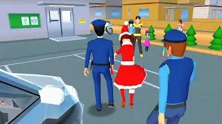 Santa Girl is a thief.😱🧑&zwj;🎄||#sakuraschoolsimulator#shortfilm#trending#sss#fyp#vairalvideo 