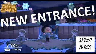Magical, Fairy-Core Entrance! *Speed Build* | Animal Crossing: New Horizons
