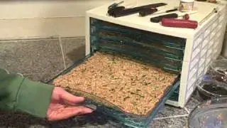 Making Mineral Rich Raw Food Crackers in the Dehydrator