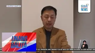 Zaldy Co, ipinakita ang umano'y sulat niya kay PBBM kaugnay sa 2025 budget insertions | Unang Balita