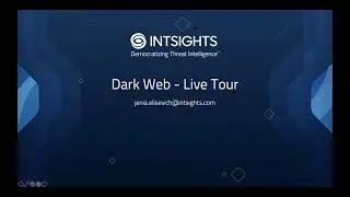 WEBINAR: IntSights: Understand Attacker's motives, keep your co. off breach lists in FinServ Sector