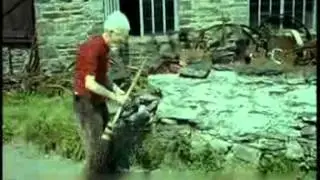 Rare Clip Of Gerald Gardner In Castletown - On The Isle Of Man - Colour