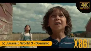Jurassic World 3 - Dom&iacute;nio (Cena Gafanhotos Gigantes)