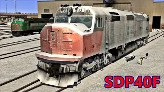 AMTRAK SDP40F 🛑🚦