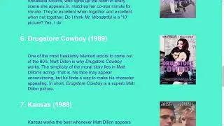Matt Dillon Best Performances