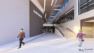 Sioux Falls, SD Frank Olson Park Interior Animation