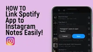 Как легко связать приложение Spotify с заметками Instagram [легко]
