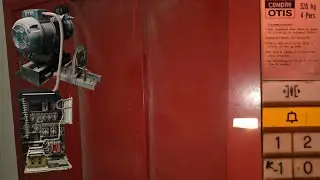 RARE! 1975 GENDRE-OTIS lift in Gossau SG, Switzerland