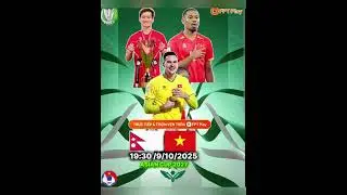 Việt Nam vs Nepal🔥#asiancup2027 #football #dtvn