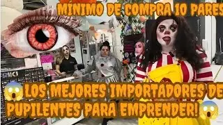 👁️👀😻Encontré los PUPILENTES MÁS FRIKIS donde puedes ‼️EMPRENDER‼️ desde un mínimo de 10 PARES 👀