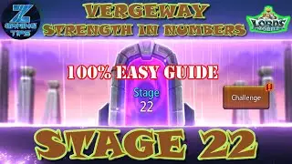 Vergeway Strength in Numbers Stage 22 | Lords Mobile Vergeway Stage 22 100% Easy Guide Lords Mobile