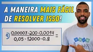 Essa Questão Parece Difícil… Até Você Usar Notação Científica!