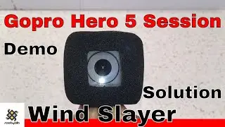 Solution GoPro Hero 5 Session Wind Slayer & Demo