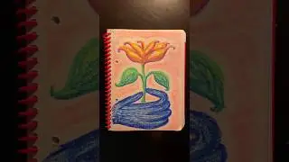 Just an easy, nice Saturday that made draw so colourful 💫 #drawingeveryday #oilpastel #keepgoing