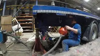 Josam trailer chassis repair at commercial colours