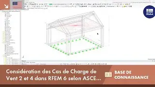 [EN] Consid&eacute;ration des cas de charge de vent 2 et 4 dans RFEM 6 selon ASCE 7-22
