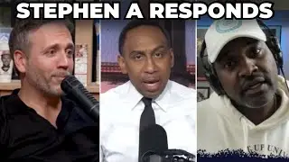Stephen A  Smith CHECKS Max Kellerman & Marcellus Wiley For Lying On Him