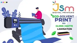 JSM DIGITAL PRINTERS - ECO SOLVENT PRINT- ROLLUP / LED PROMOTION BOARDS
