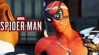 Cyborg Spider Spider-Man Ps4  - Gameplay Showcase