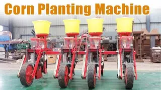 Efficient corn planter machine for tractor | High-precision maize planting | No-till corn planter