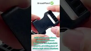 Heavy Duty Side Release Buckle #shorts #broadplast