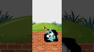 Crafty corn: I've told him before, grasp all, lose all. #funny #funnyshorts #catnap