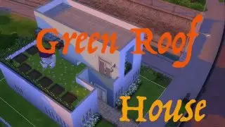 The Sims 4 Speed Build: Modern Garden Roof Home