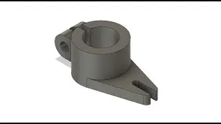 Fusion 360 Practice drawing, part modeling