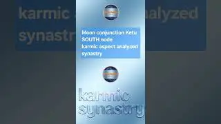 Moon conjunction Ketu karmic aspect analyzed @KarmicSynastry