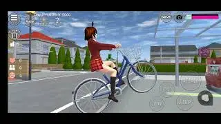 playing on the slide in the park, and I love it#sakuraschoolsimulator #games #sakura #gaming