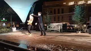 Weihnachtlicher Auftritt der Colourful Dancers in Oberpullendorf