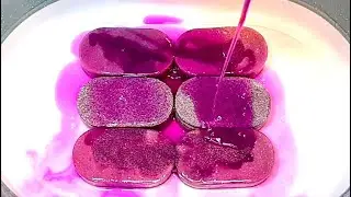ASMR (404) Kitchen sponges squeezing/Washing gel🧼🩷💜