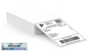 MUNBYN Thermal Direct Shipping Label (Pack of 500 4x6 Per Fanfold Labels) Review