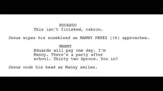 Samples Of The Pilot Script Of Lawtown 