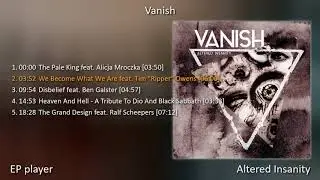 VANISH - Altered Insanity - Full EP 2020
