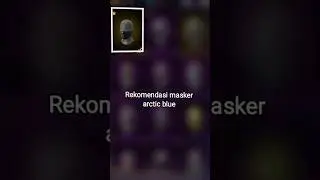 Rekomendasi masker arctic blue #freefire
