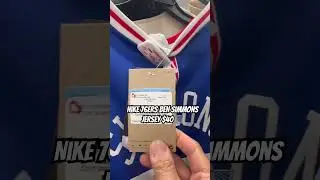 Nike 76ers Ben Simmons jersey for how much? #nike #nba #jerseys #76ers #philly #sale #cheap #nba