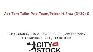 Лот Tom Tailor Polo - Team / Poloshirt frau (3*20) S
