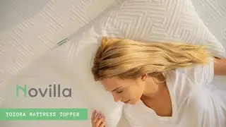 Novilla Yozora Memory Foam Mattress Topper